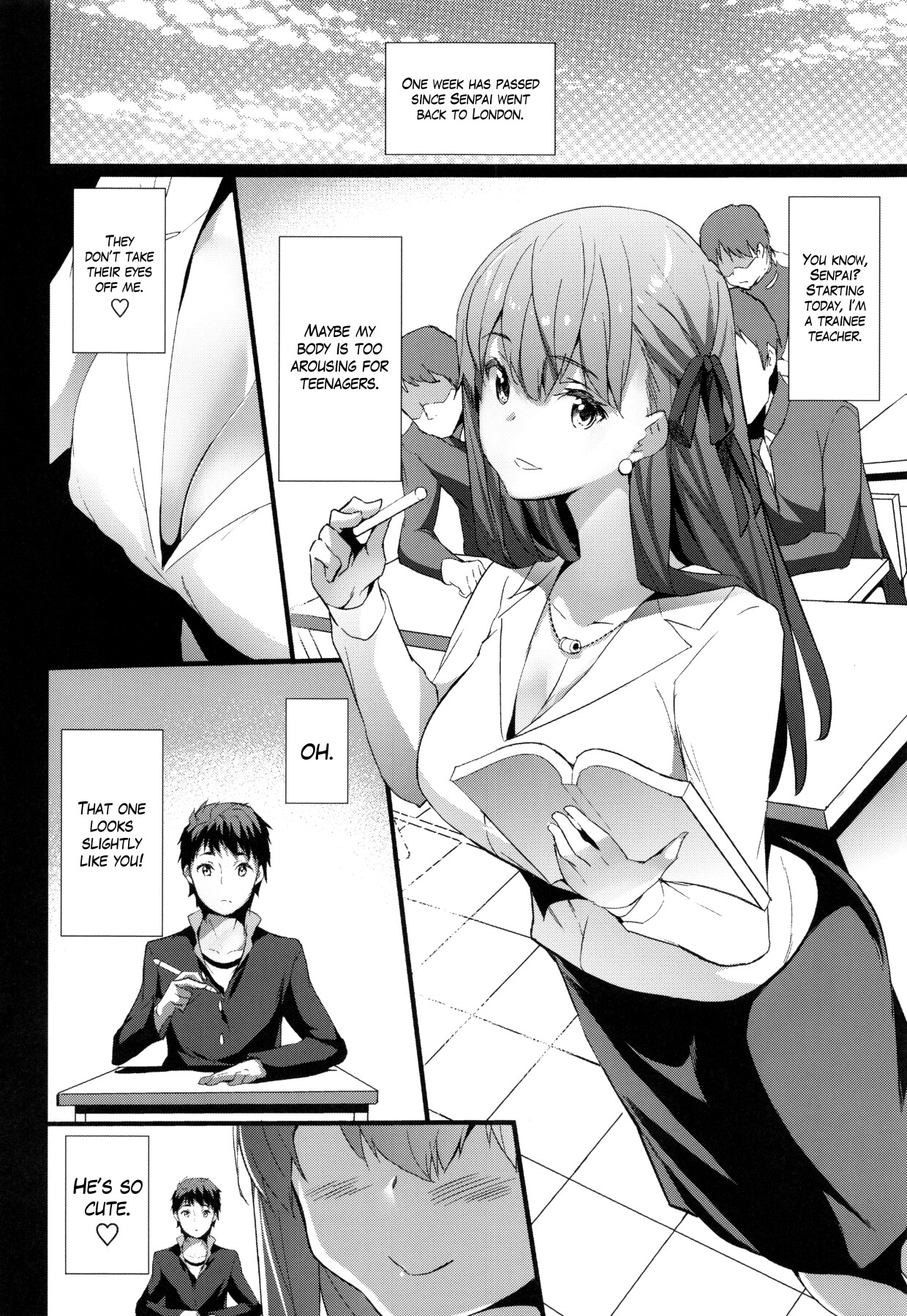 Hentai Manga Comic-Sakura-sensei's -Read-3